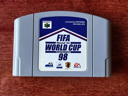 Nintendo N64 Fifa World Cup 98 Japan Import Canadian Seller