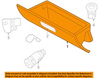 Chrysler 05-07 300-glove Compartment Box Xw23bd1ac on sale Chrysler 05-07 300-glove Compartment Box Xw23bd1ac on sale