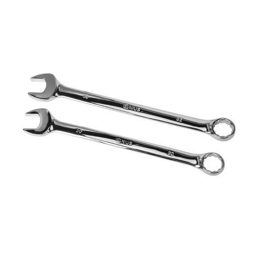 Genius Tools Set di chiavi combinate metriche 20 pezzi (finitura a specchio) - MS-020M - Foto 4 di 5
