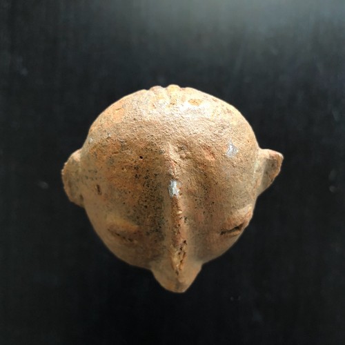 ANTIQUE AFRICAN BURA TERRACOTTA PHALLUS HEAD STATUE ANCIENT ART 4-12th C AD #2 - 第 10/12 張圖片