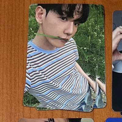 BAEKHYUN Fotokarte EXO offizielles 4. Mini Album ''Hello, World''_Authentisch
