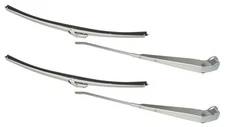 67-69 Camaro wiper arm kit repro with blades CONVERTIBLE ONLY 4 piece KIT