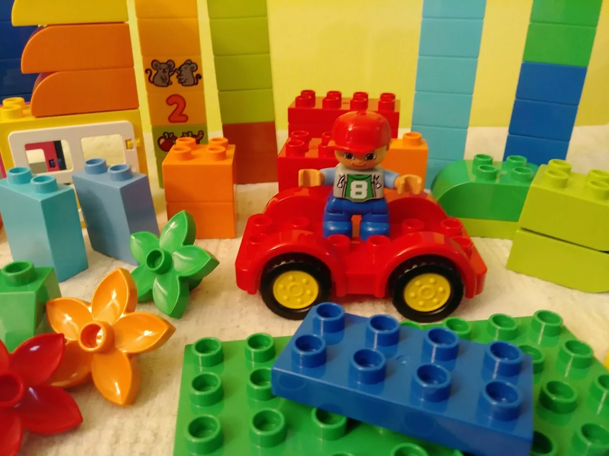 LEGO DUPLO 10572 ALL IN ONE BOX OF FUN with extra 19 bricks