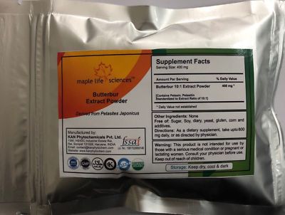 Butterbur 10:1 Extract Powder Petasites Japonicus Petasin Petasitin