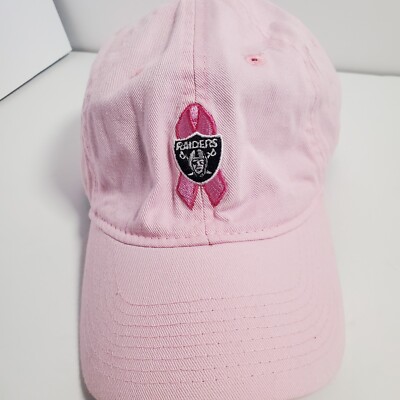 Pink Ribbon Nfl Breast Cancer Hats NFL Raiders Las Vegas Breast