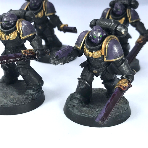 Dark Angels Assault Intercessors Space Marines - bemalt - Warhammer 40K C2797 - Bild 2 von 3