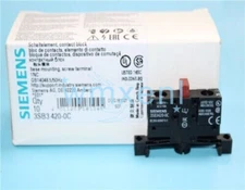 1PC New SIEMENS 3SB3420-0C 3SB34200C Button Auxiliary Contact Module Free Ship#C