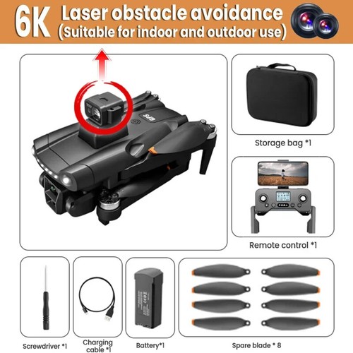 Drone 5G GPS Professional 8K HD Photography Dual Camera Laser Obstacle Avoidanc - Picture 7 of 31