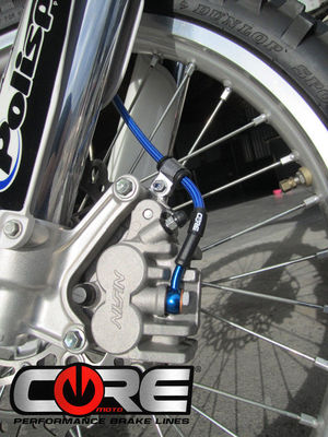 KAWASAKI ZX9R 1998-1999 CORE MOTO FRONT AND REAR BRAKE LINE KIT