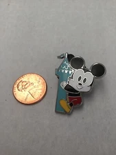Disney Park Pals ~ MICKEY MOUSE ON CASTLE TOWER Pin Mystery Box NEW