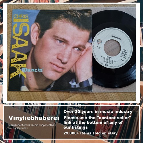 7" Single Chris Isaak - Dancin' Vinyl Germany - Picture 4 of 5