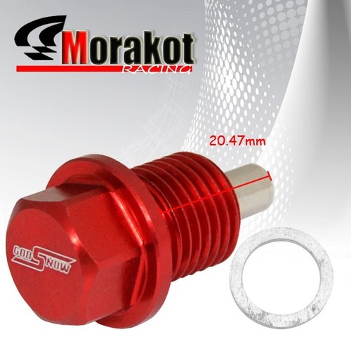 Alumunm Engine Oil Drain Plug Pan Bolt+Crush Washers M12 x 1.