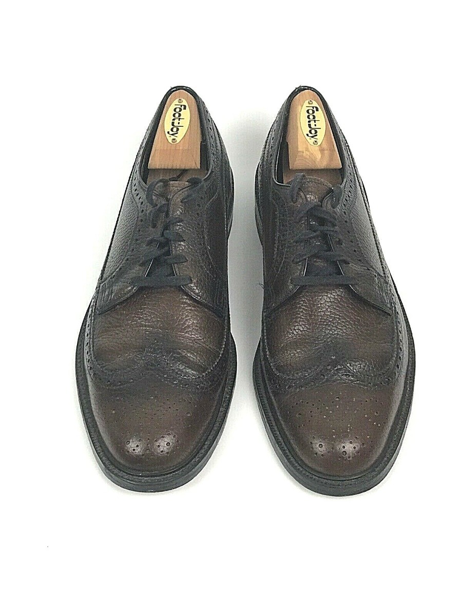 Nunn Bush Vintage Wing Tips Longwings Brogue Toe Derby  display picture 3