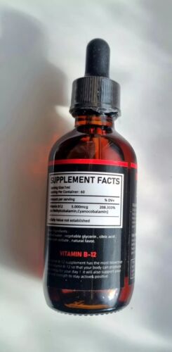High strength Vitamin B12 liquid 5000mcu Fast Absorbtion - Picture 5 of 15