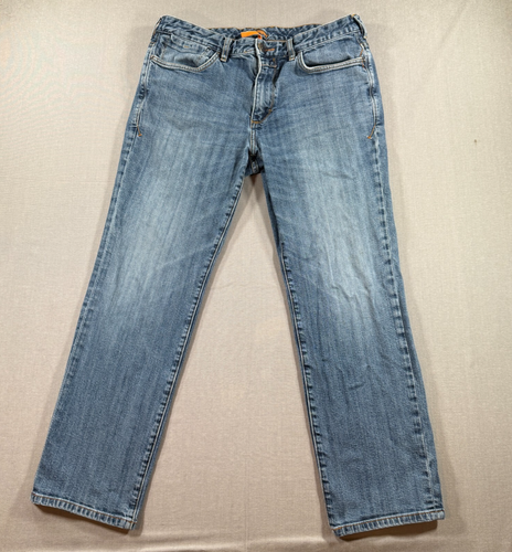 Tommy Bahama Vintage Straight Jeans Mens 36x30 Blue Stretch Beach Summer