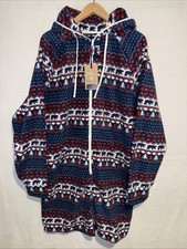 Chubbies The Woodland Chubbsie 2.0 Romper Hooded Men's XL Multicolor Pajamas NWT