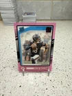 2024 Panini Donruss Clearly Rated Rookie Caleb Williams Pink #51 RC Bears