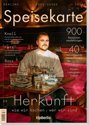 tipBerlin Speisekarte 2025 Berlins Food-Guide