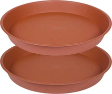 2 Pack of Bird Bath Bowl 14 Inch, 1.6" Depth, 12 14 16 18 19 Inch Heavy Duty Bir