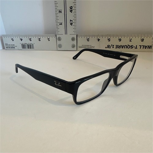 Ray-Ban RB5122 2000 Black Full Rim Rectangular Eyeglasses 52-17-140