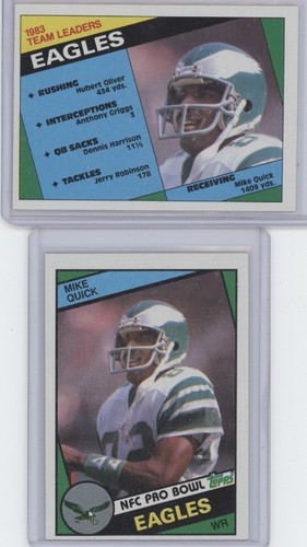 Lot of 18 Different Mike Quick Football Cards - Picture 1 of 9