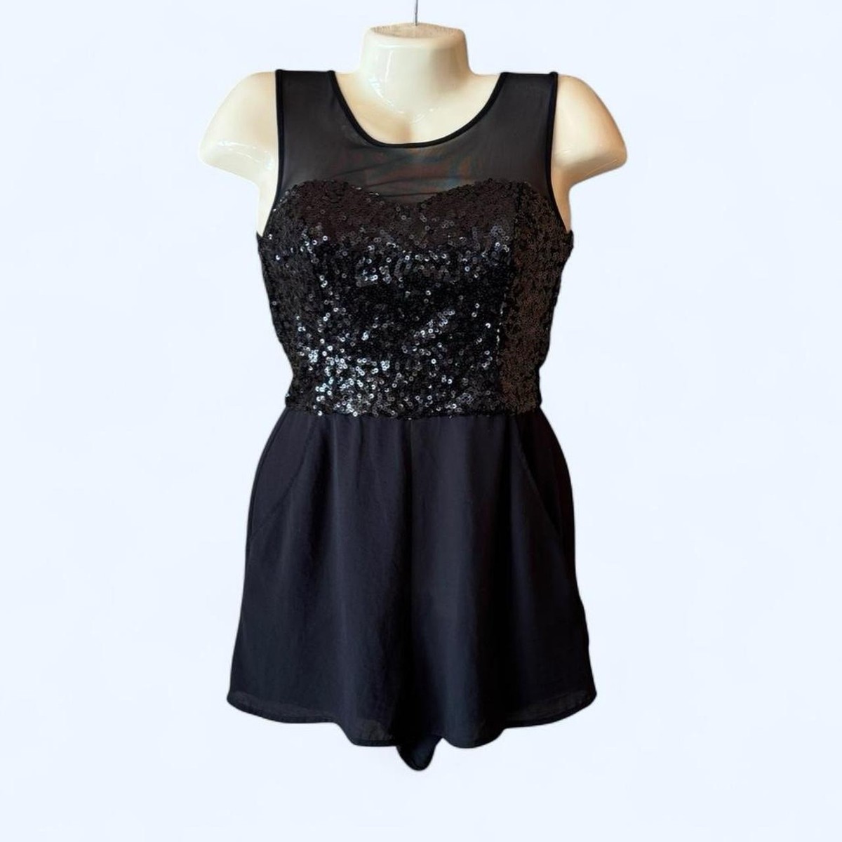 black glitter romper dress GG Glitter Romper Dress (Black) – Shopggboutiquee