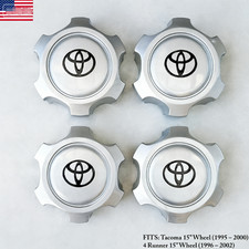 4pc Wheel Center Hub Caps 42603-04030 Fit- Tacoma Tundra 4runner 15 16