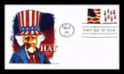 DR JIM STAMPS US COVER UNCLE SAM'S HAT ADDITIONAL OUNCE FDC COMBO PANDA CACHET