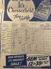 1942 St. Louis Cardinals Vs New York Giants Program/Scorecard Awesome Condition — photo 7