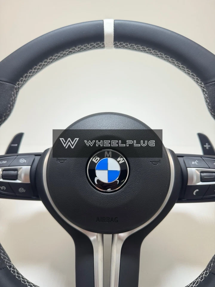 BMW M Performance Nappa Leather/Alcantara Steering Wheel – F80 F82 F30 F32 M3 M4 - Image 2 of 4