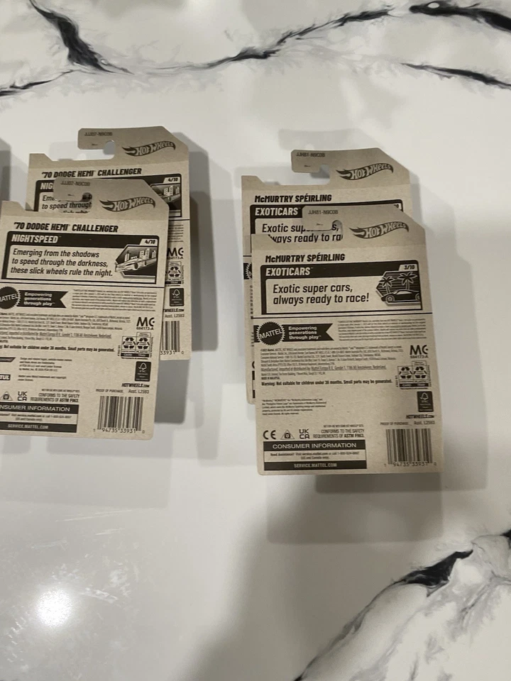 2026 Hot Wheels New Models Ferrari SF90, 70 Dodge Hemi & McMurtry Speirling Lot - Image 4 of 4