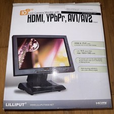LILLIPUT 10.1" FA1013-NP/H/Y/S 3G-SDI 16:9 HDMI FIELD Monitor with support 24SF