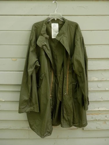 Vintage NOS 1983 M65 Fishtail Parka Extreme Cold Weather Extra Large