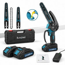 8+6 Zoll Mini Kettens&auml;ge Mini Kettens&auml;ge Handkettens&auml;ge mit 2 *4000mAh Akku DE