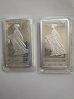 10 oz Silver Bar 0.999 - Pamp Lady of Liberty Proof-like finish ,Original Sealed