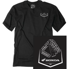 Factory Effex Honda Track T-Shirt - Black - Medium 28-87302