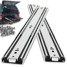 Heavy Duty Drawer Slides Full Extension Side Mount 14 16 18 20 22 24 26 28 30...