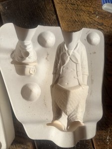 Sittre Ceramic Rodeo Clown Ceramic Clay Mold