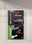 Gran Turismo 1 & 2 Bundle (Sony PlayStation 1, 1998) PS1 Complete CIB Lot Tested