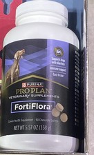 Purina Pro Plan FortiFlora Probiotic Supplements Dog 90 Chewable Tablet Exp12/26