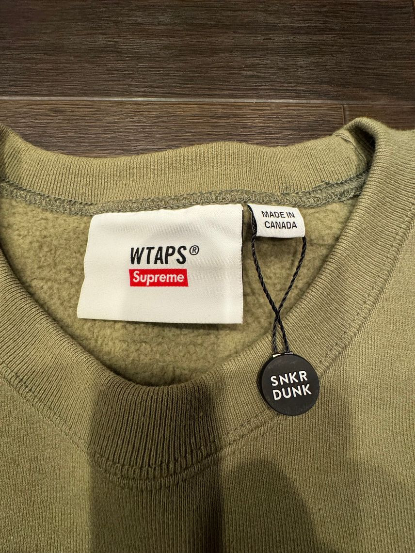 Supreme / Wtaps Crewneck Light Olive | eBay Supreme / Wtaps Crewneck Light Olive | eBay