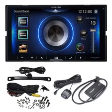 Alpine iLX-W670 Bundle: Sirius Tuner, Backup Camera, Android/iPhone Integration
