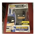 Funko Pop! Vinyl Retro Batman #01 DC Comics Entertainment Earth Exclusive Figure