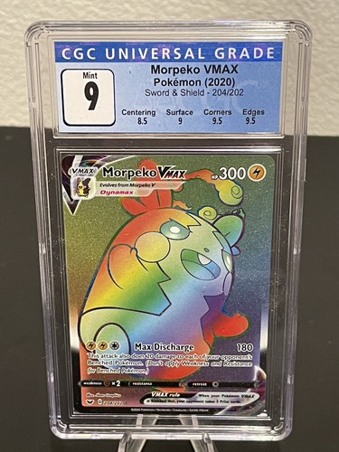 Morpeko VMAX graded CGC 9 for sale on eBay