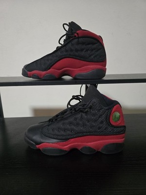 Air Jordan 13 Retro  Bred  (Black/True Red), Men s US 7Y / UK 5 / EUR 40, Authen