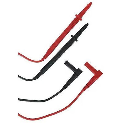 Test Probe Lead, Cat Iii 1000V, Shrouded Banana Plug, 4 Ft., Double Insulation,
