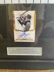 SHOHEI OHTANI SAMURAI JAPAN FRAMED JERSEY W AUTO REPRINT CARD DODGERS LQQK — photo 2