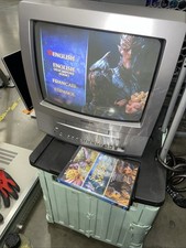 Toshiba MD13Q42 13" CRT TV DVD Combo No Remote Retro Gaming Tube TV