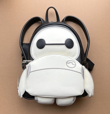 Loungefly Disney Big Hero 6 Baymax Rucksack & umlaufender Reißverschluss Geldbörse Set - siehe Hinweis