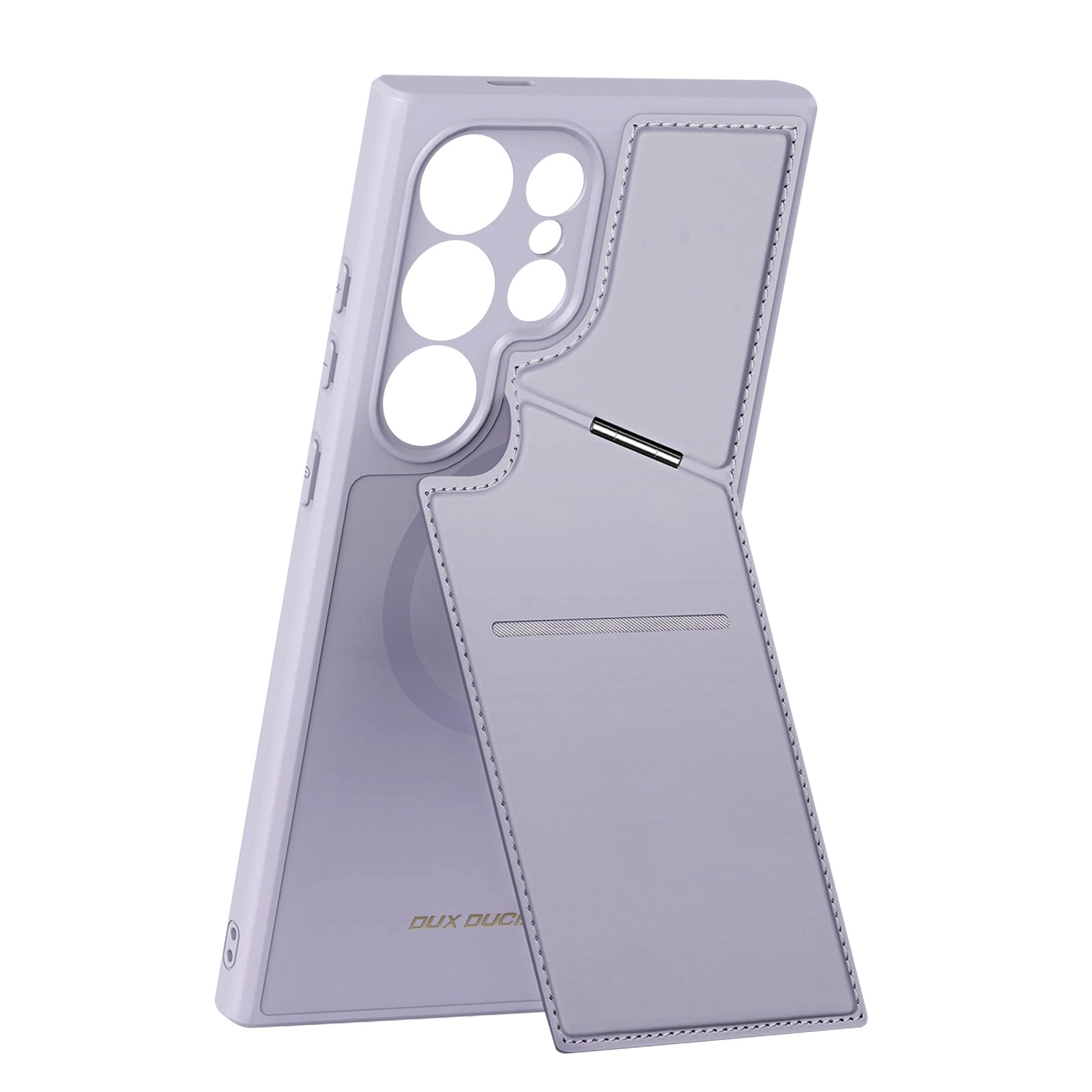 Coque Galaxy S24 Ultra antichoc Dux Ducis support vidéo horizontal et béquille